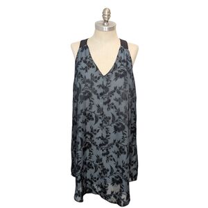 ASTR the Label Floral Jacquard Shift Dress Women's Size Large